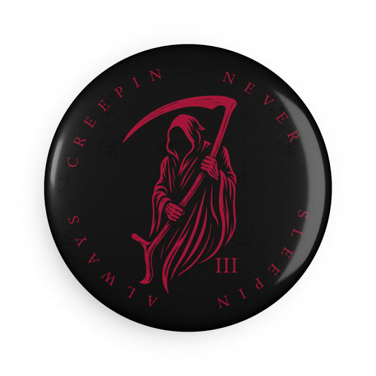 21st STS (Red Team) - Black Button Magnet