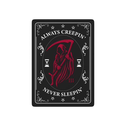 21st STS (Red Team) Poker Playing Cards Set