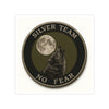 Silver Team, Transparent Outdoor Sticker