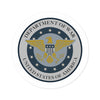 Department of War (DoW), Round Stickers