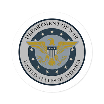 Department of War (DoW), Round Stickers