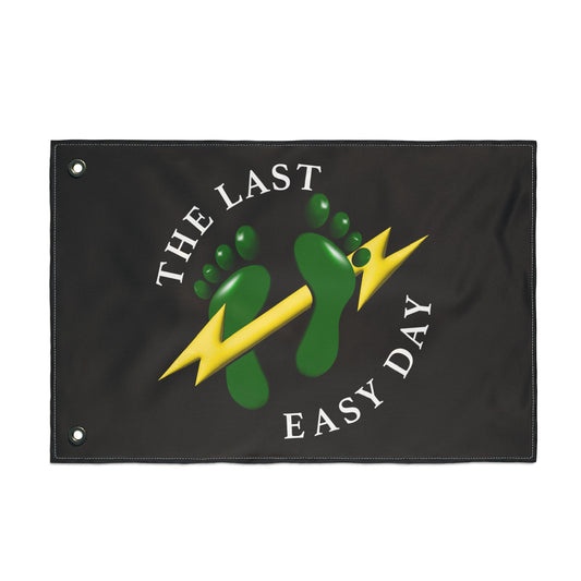 The Last Easy Day (3D) - Double Sided Black Flag