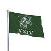 Green Team 'Reaper' - Double Sided Flag