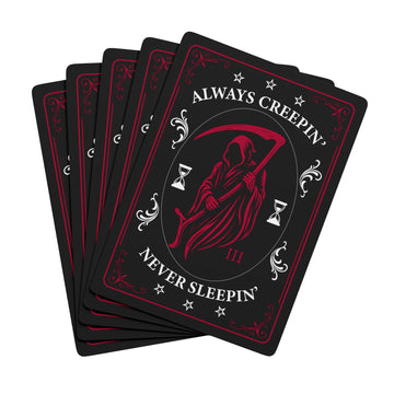 21st STS (Red Team) Poker Playing Cards Set - Red Border