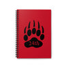 24th Red Team Spiral Notebook - Ruled Line