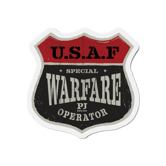 AFSPECWAR (Pararescue), Die-Cut Magnets