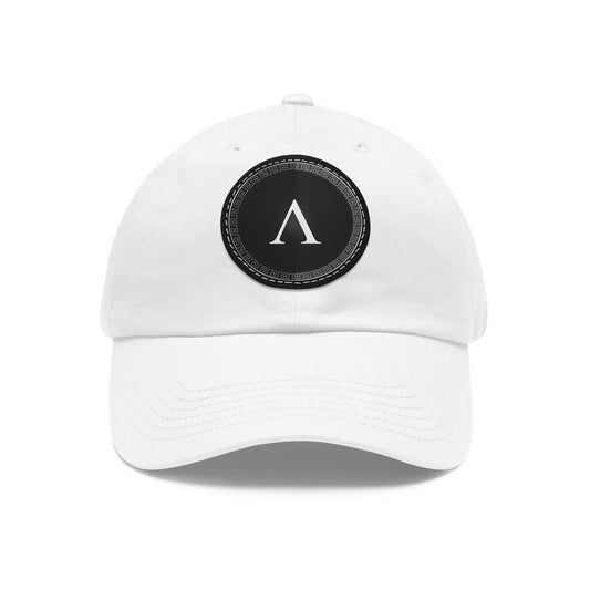 Lambda, Dad Hat with Leather Patch