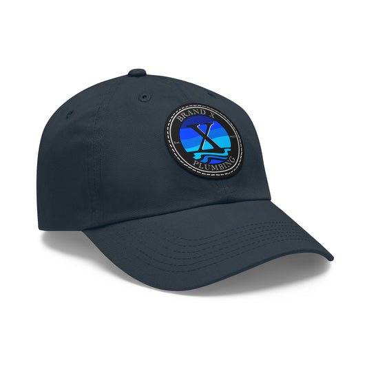 Brand X Dad Hat with Leather Patch