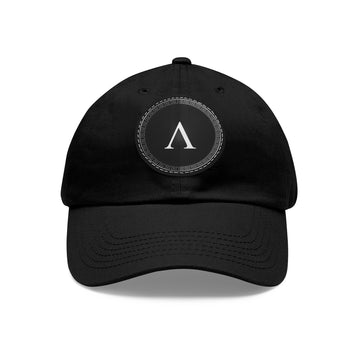 Lambda, Dad Hat with Leather Patch