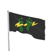 The New Breed (3D) - Double Sided Black Flag