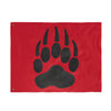Red Team, Double-Sided Flag (Black on Red)