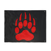 Red Team, Double-Sided Flag (Red on Black)