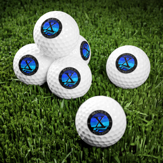 Brand X - Custom Logo Golf Balls