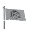 CCT Flash (Black & White with Gray Background), Double Sided Flag