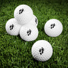 "The New Breed" (Black & White) Golf Balls, 6pcs