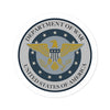 Department of War (DoW), Round Stickers