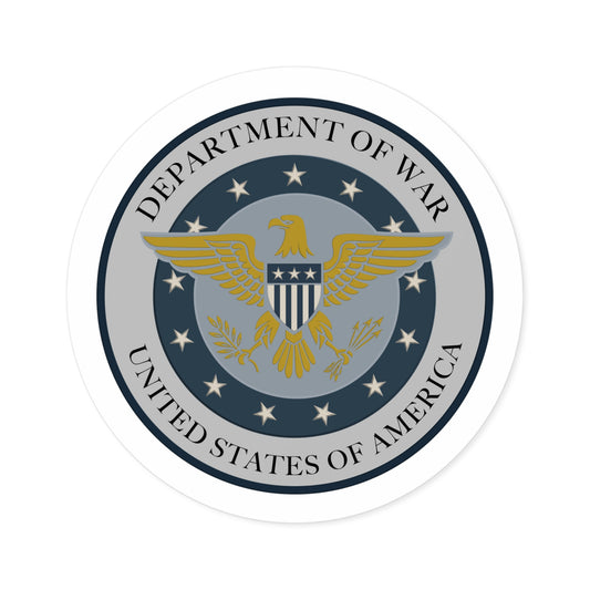 Department of War (DoW), Round Stickers