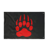Red Team, Double-Sided Flag (Red on Black)