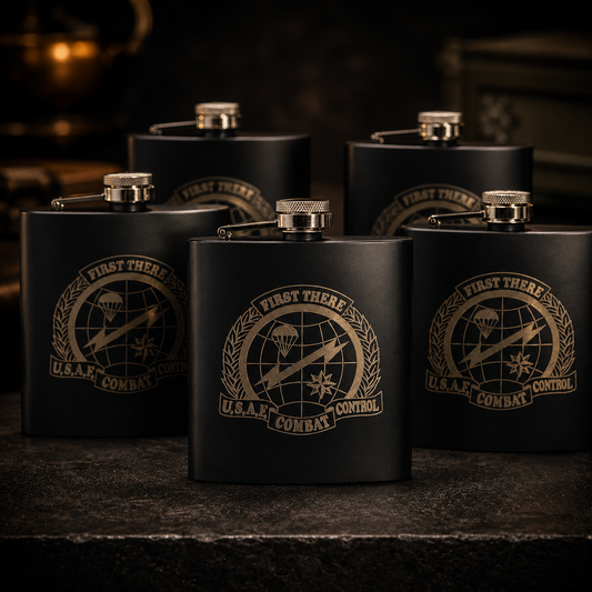 Engraved Flask w/ CCT Flash