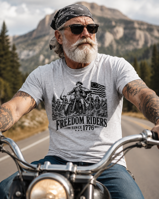 Freedom Riders Since 1776 (Black) "Crossing the Delaware River"