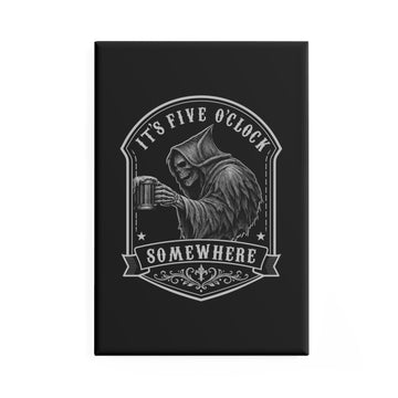 It's Five O'Clock Somewhere Rectangle Magnet | STS Merchandise