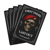 First There . . . Poker Cards (Black)