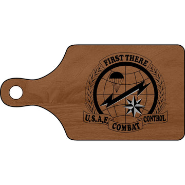 Traditional Combat Control Flash, Engraved Cutting Board