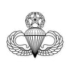 Static Line Jumpmaster die-cut magnet