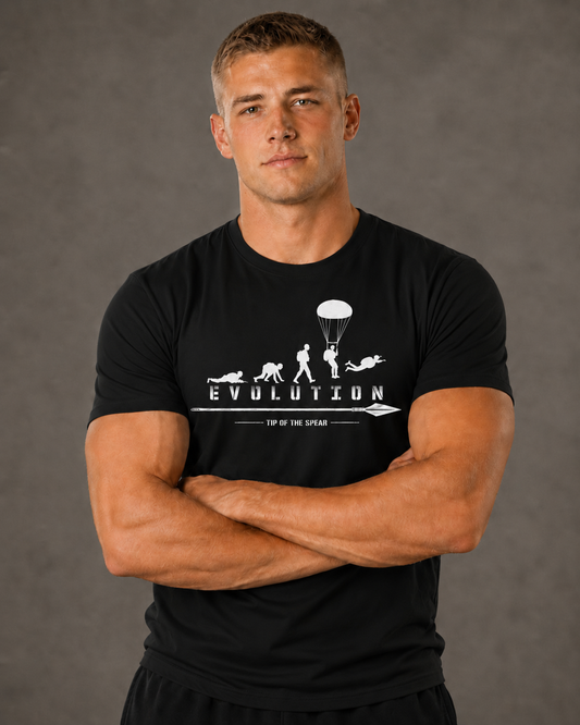 Evolution 'Tip of the Spear' (White Logo)