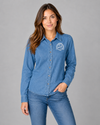 Women's Harriton Denim Long Sleeve