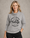 Ladies Hoodie French Terry (Black Logo)
