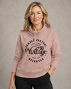 Ladies Hoodie French Terry (Black Logo)