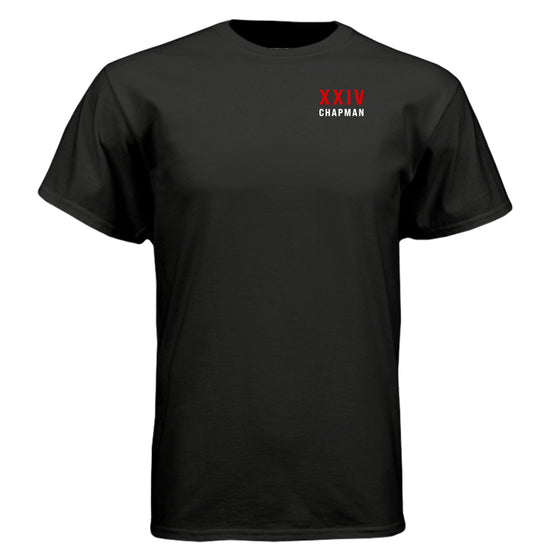 Black John Chapman Chappy Combat Controller shirt front view