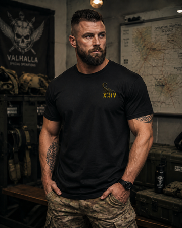 XXIV - Gold Team T-Shirt (with USA Flag)