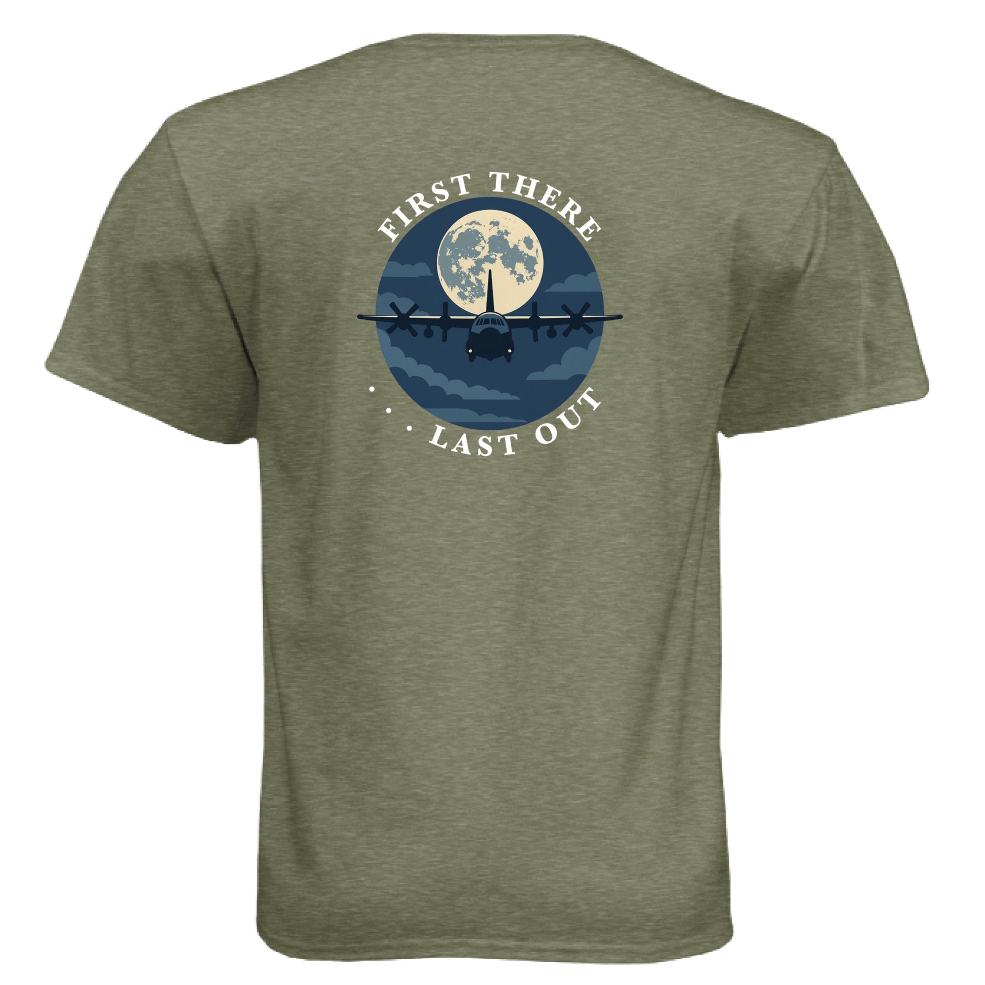 MILITARY GREEN - BACK
