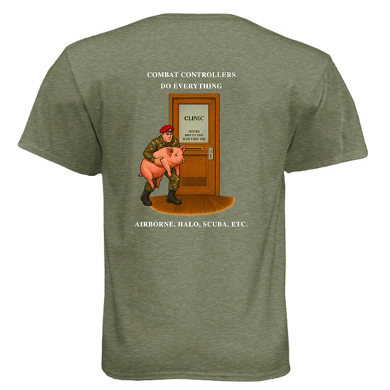 MILITARY GREEN - BACK