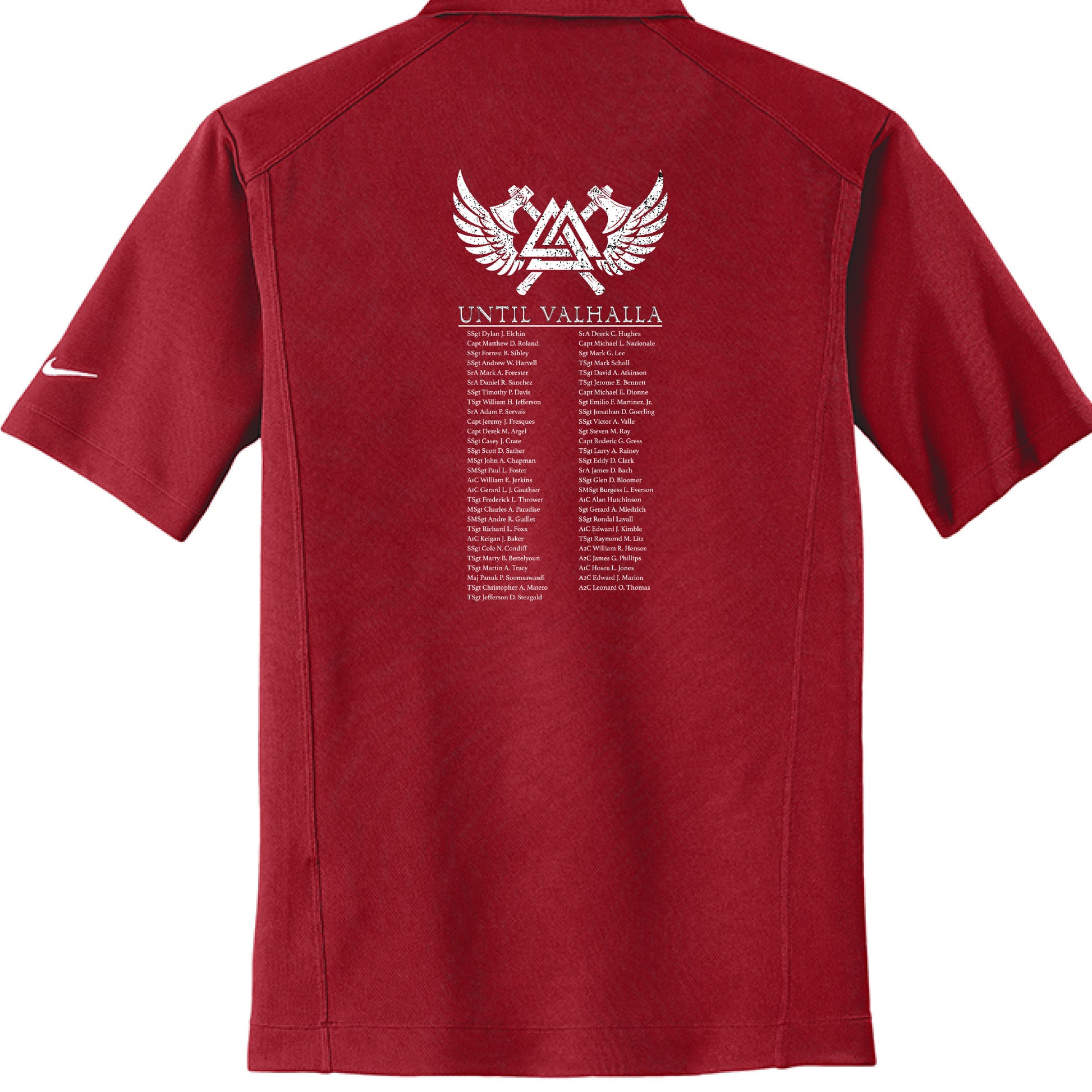 Varsity Red - BACK