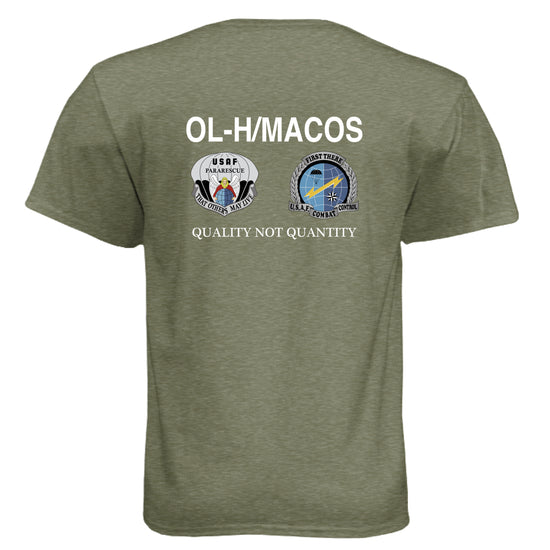 MILITARY GREEN - BACK