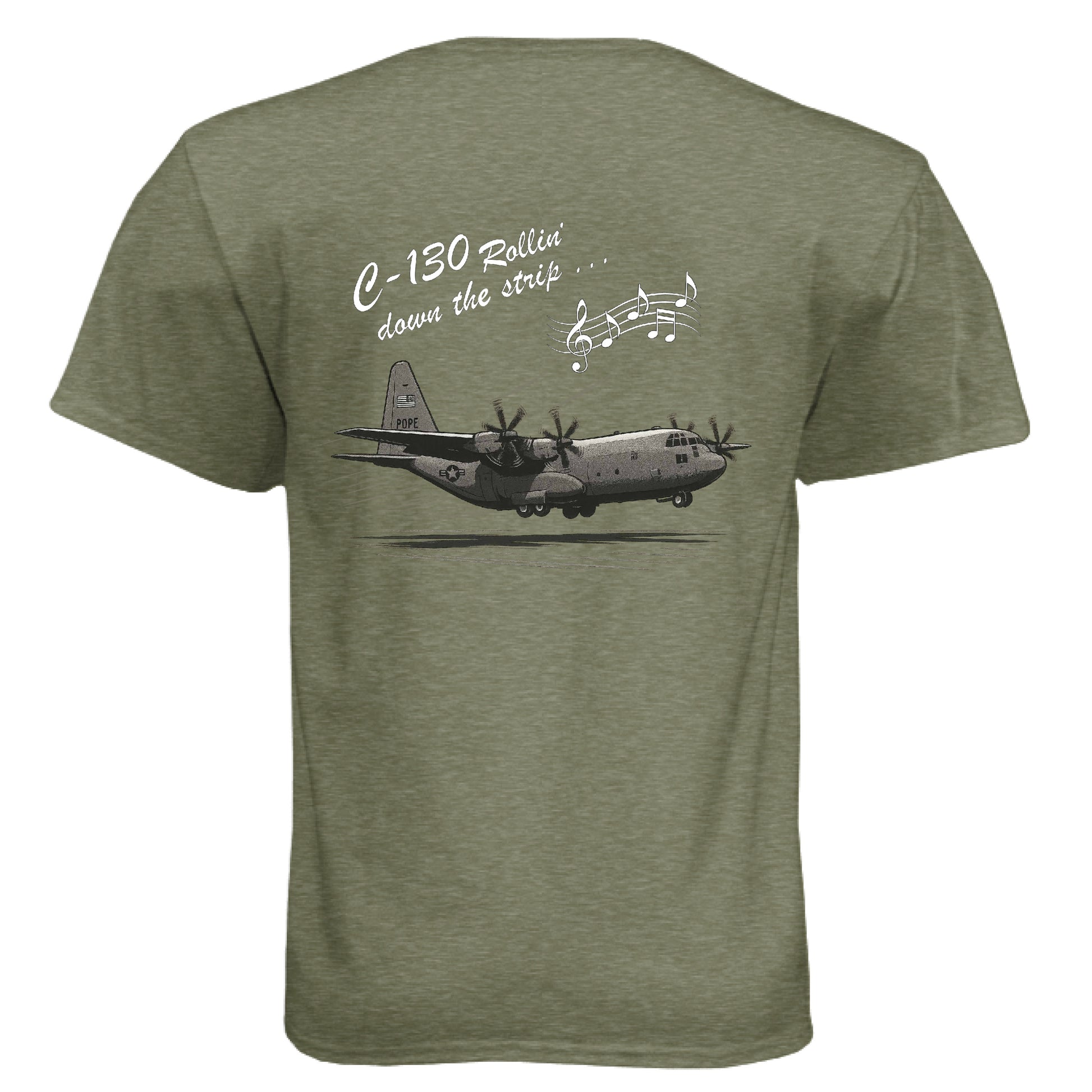 MILITARY GREEN - BACK