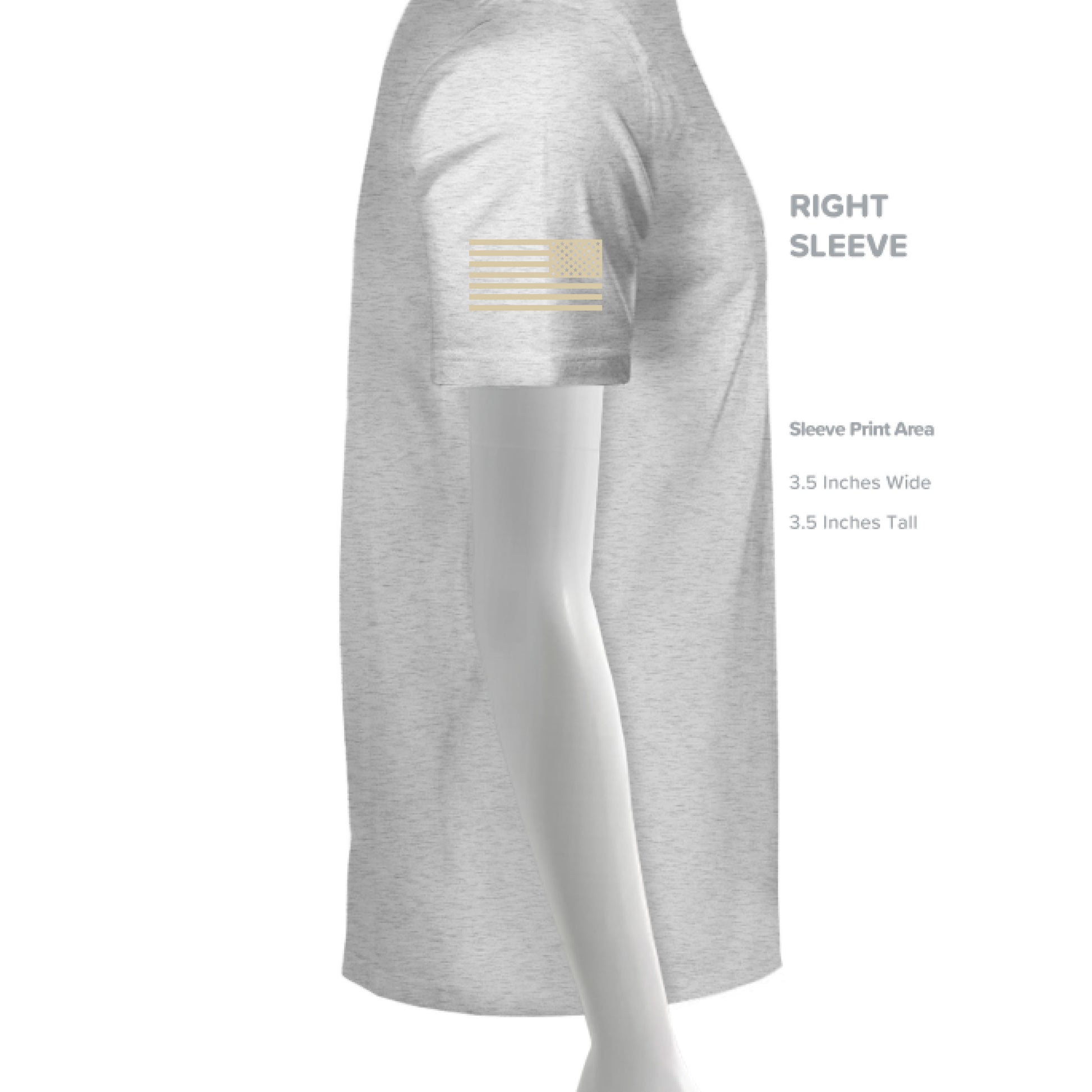 HEATHER WHITE - SLEEVE_RIGHT