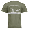 MILITARY GREEN - BACK