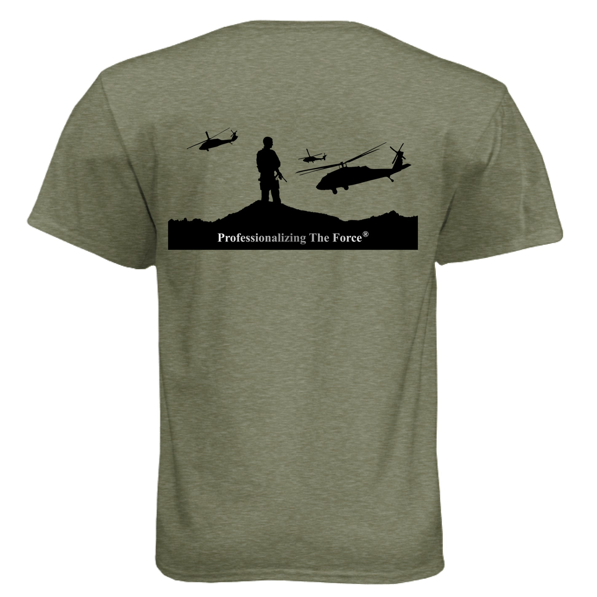MILITARY GREEN - BACK