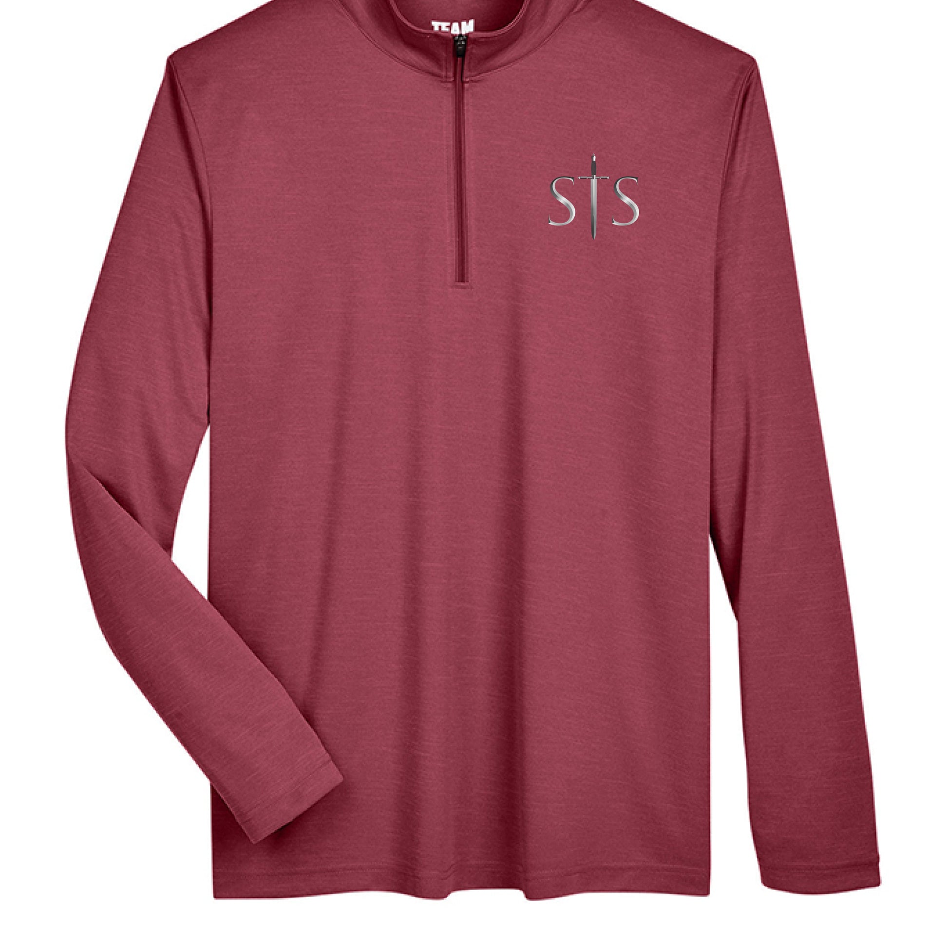 SP MAROON HTHR - FRONT