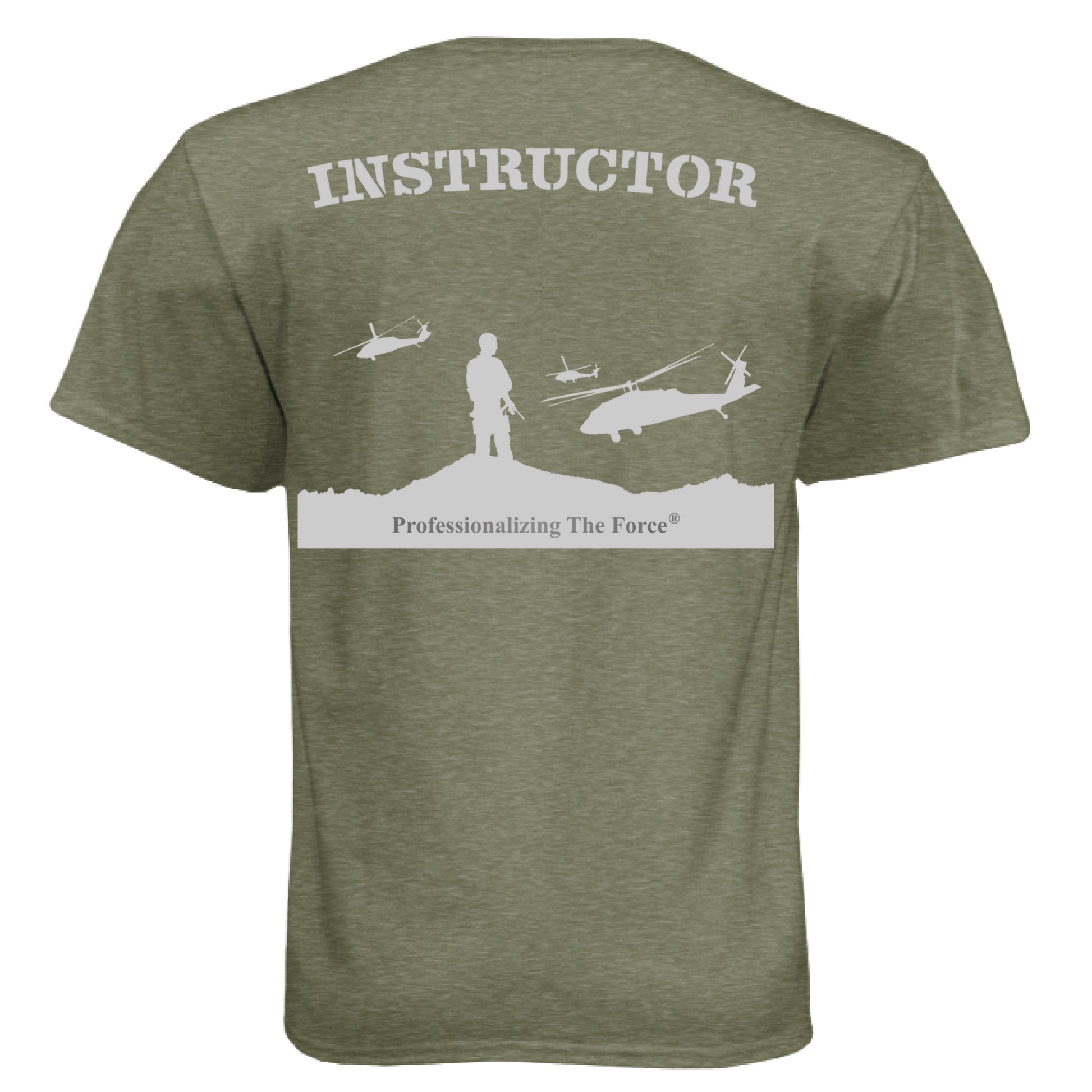 MILITARY GREEN - BACK