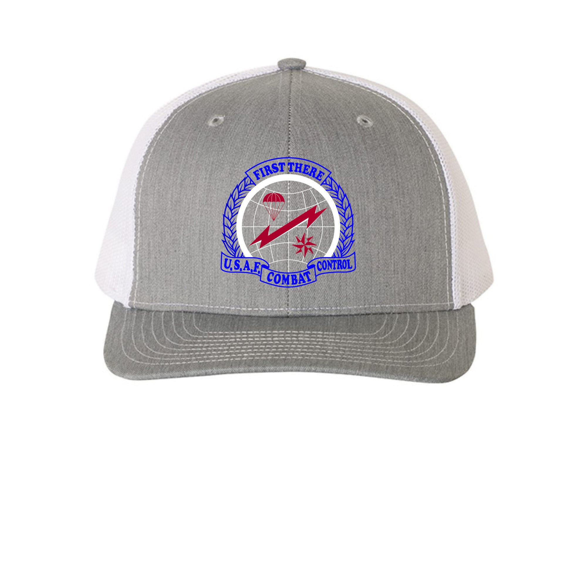 Heather Grey/ White - FRONT