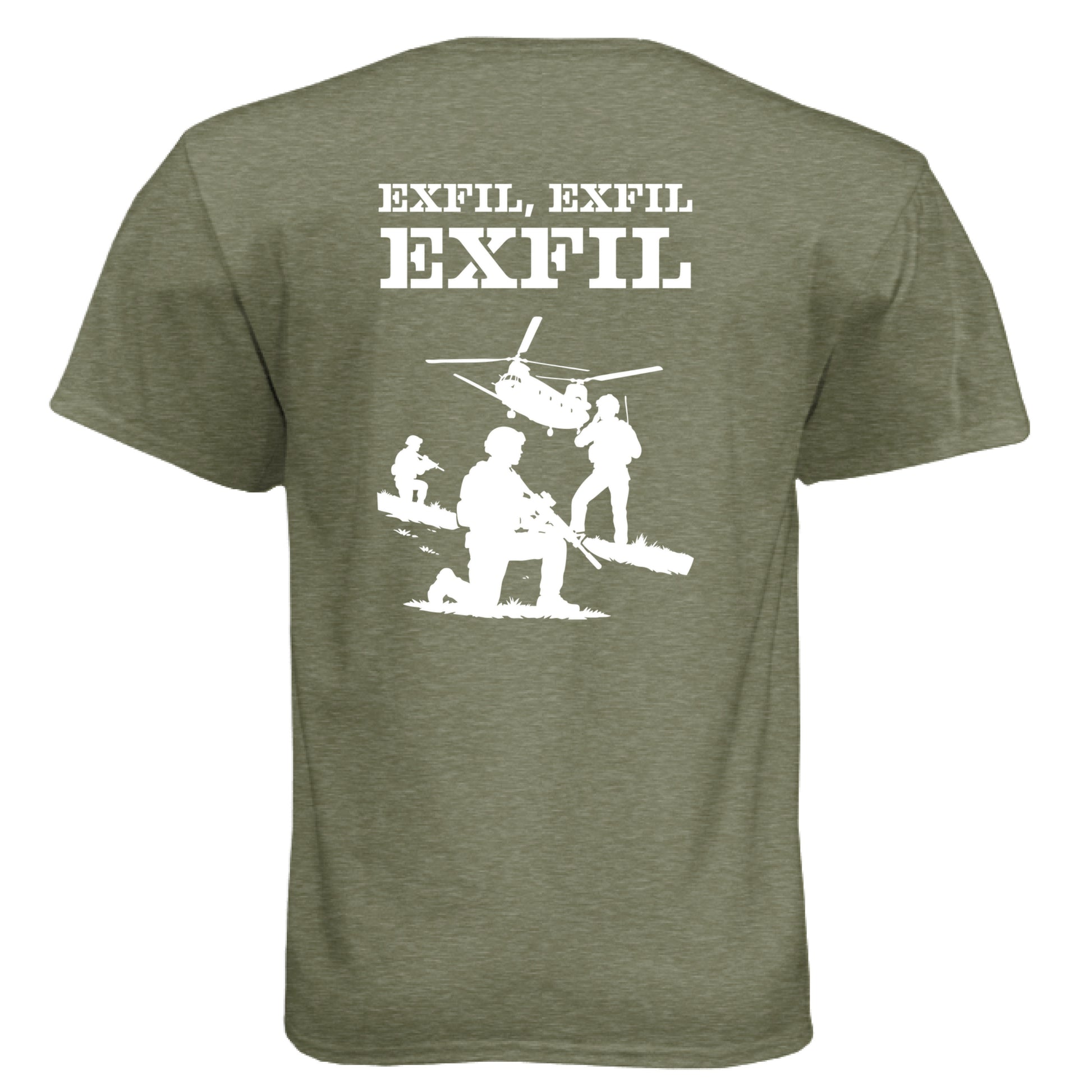 MILITARY GREEN - BACK