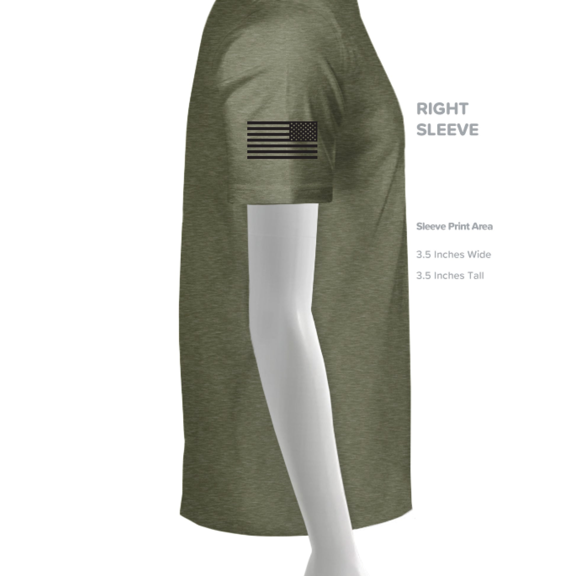 MILITARY GREEN - SLEEVE_RIGHT