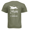MILITARY GREEN - BACK