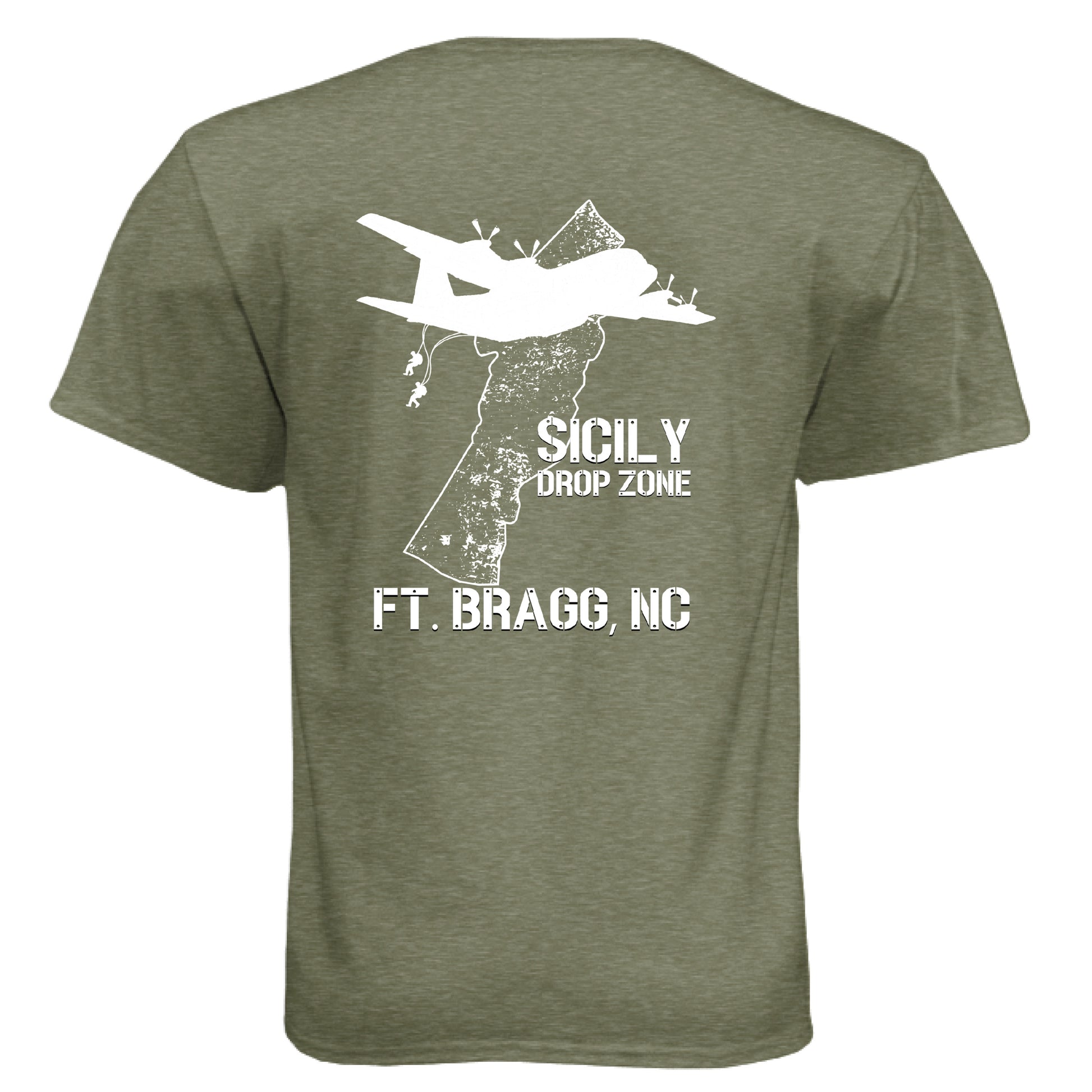 MILITARY GREEN - BACK