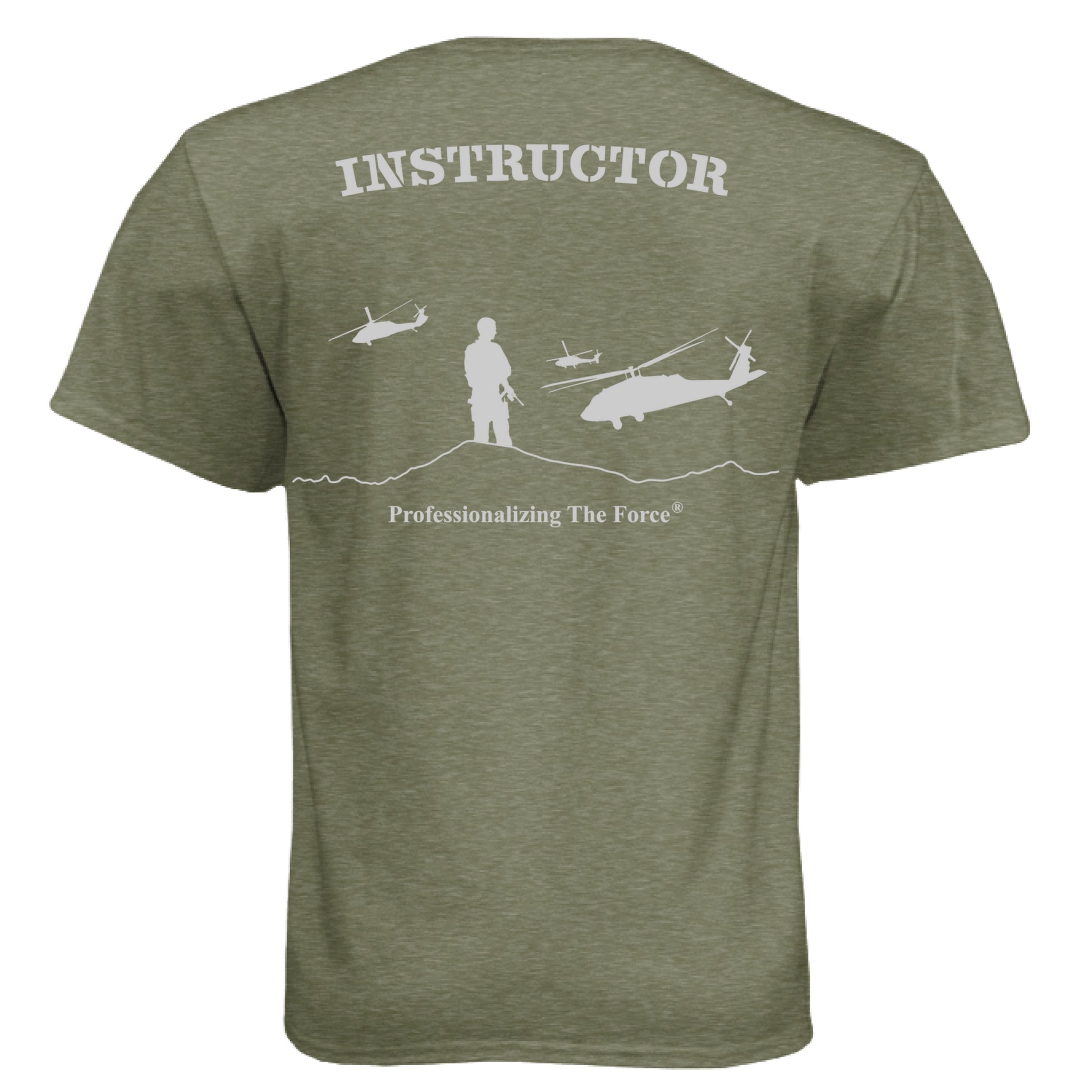 MILITARY GREEN - BACK